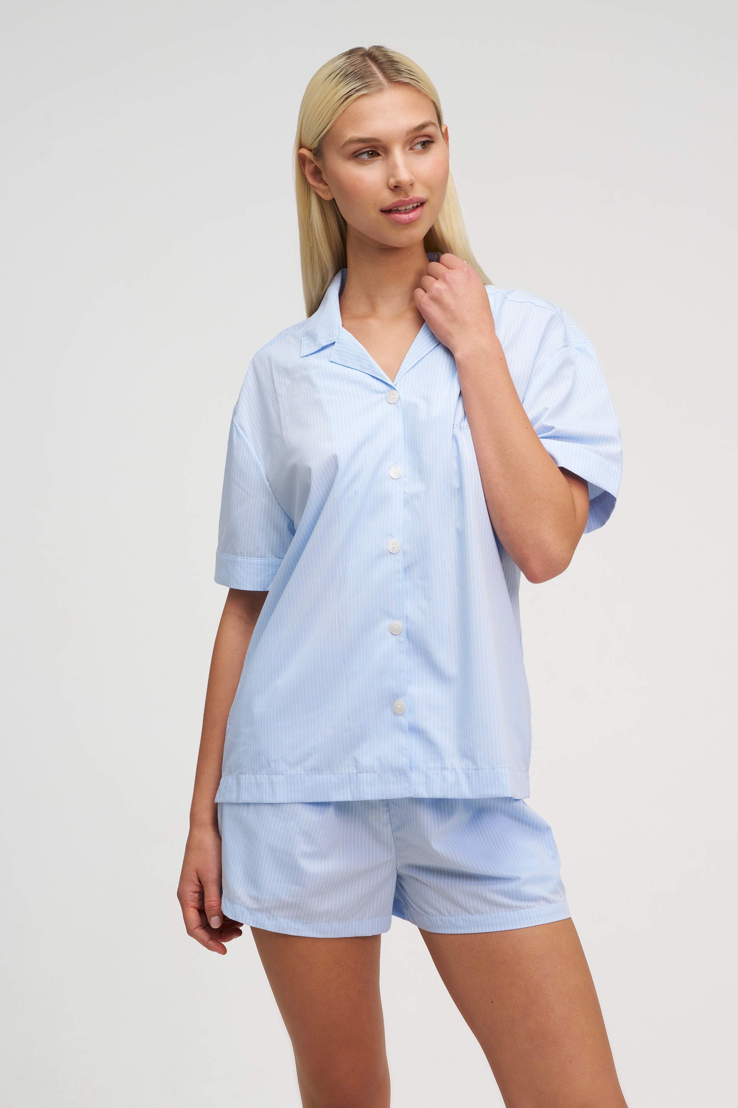Short Premium Striped PJ Set