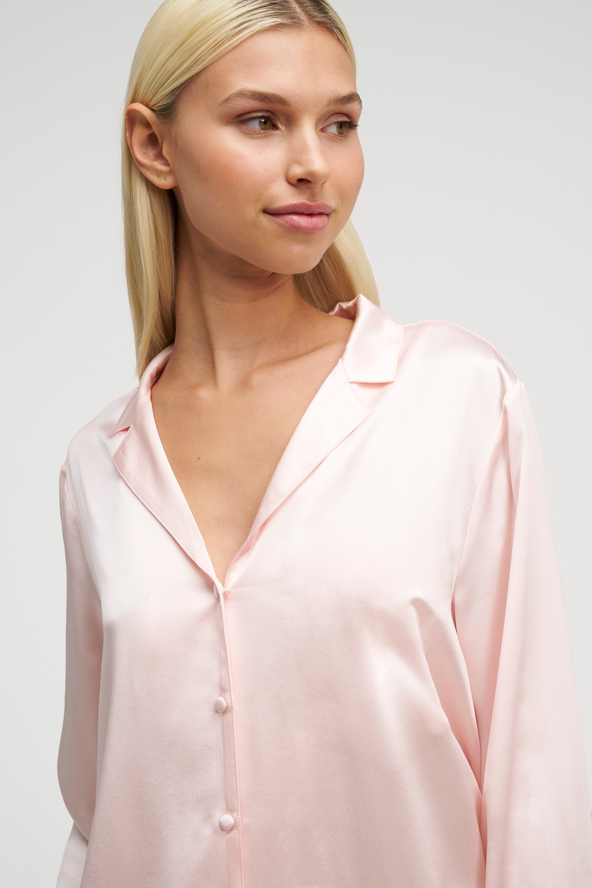 Long Premium Silk PJ Set