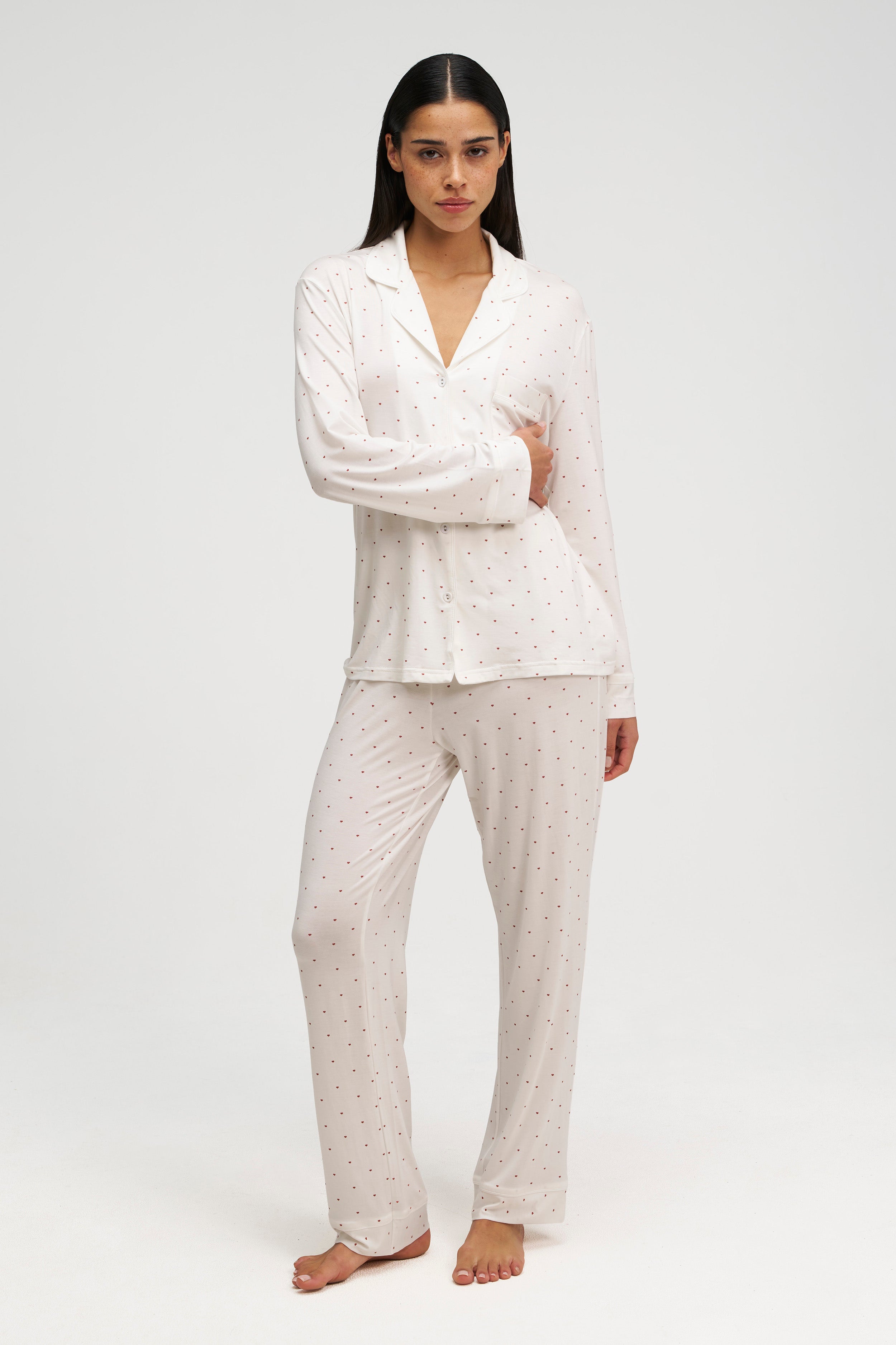 Long Tencel PJ Set