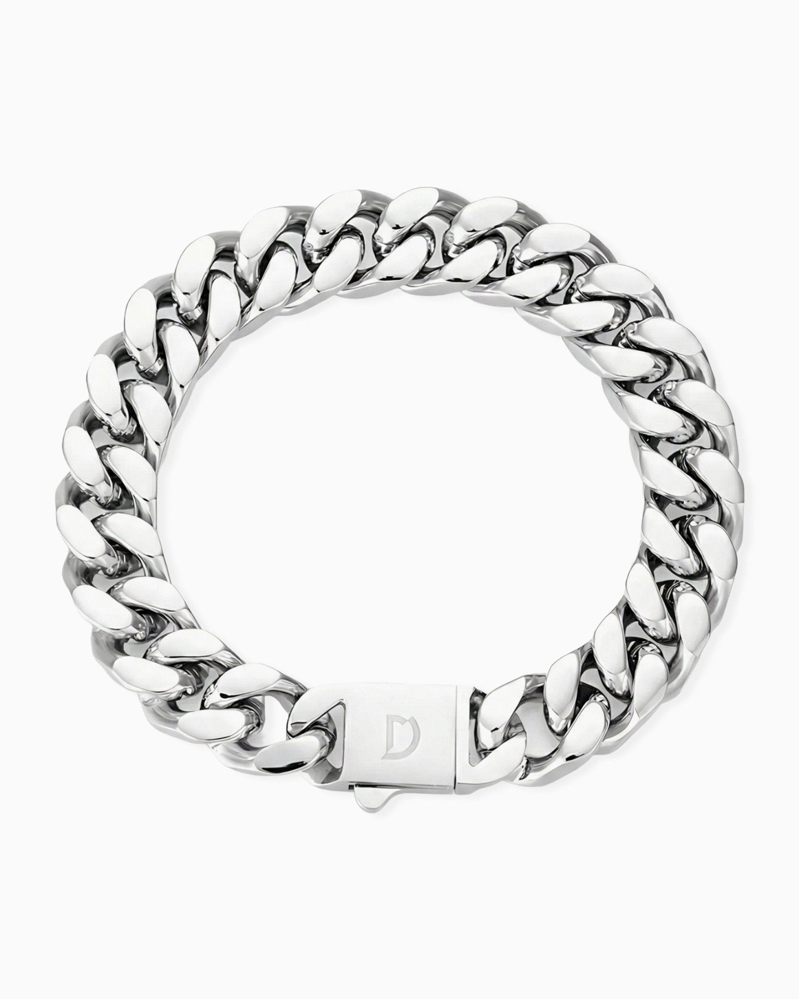 CLEAN BOXED CUBANA BRACELET. - 11MM