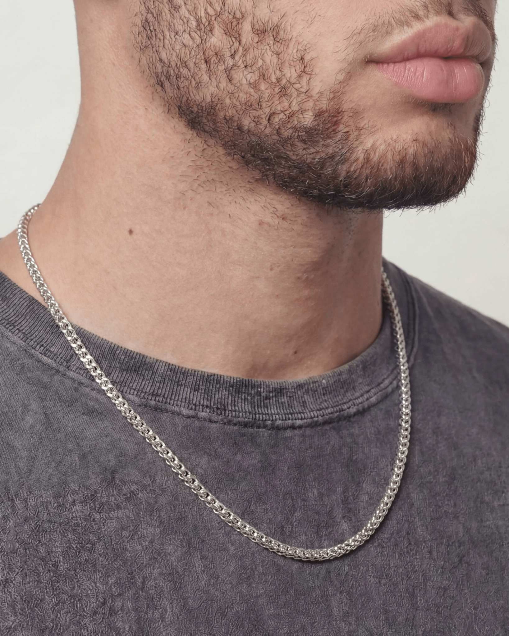 CLEAN FRANCO CHAIN. - 3MM