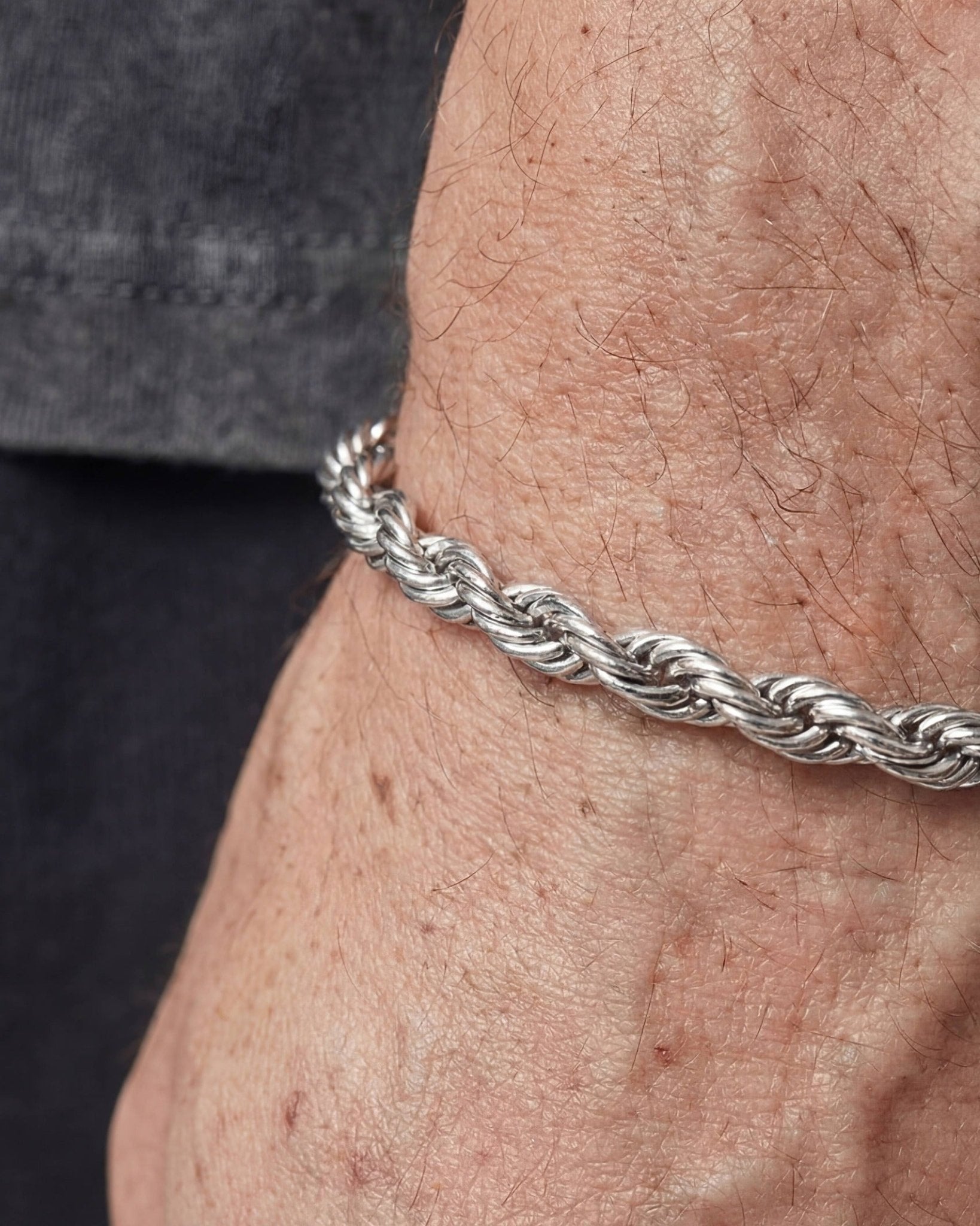 CLEAN ROPE BRACELET. - 3MM