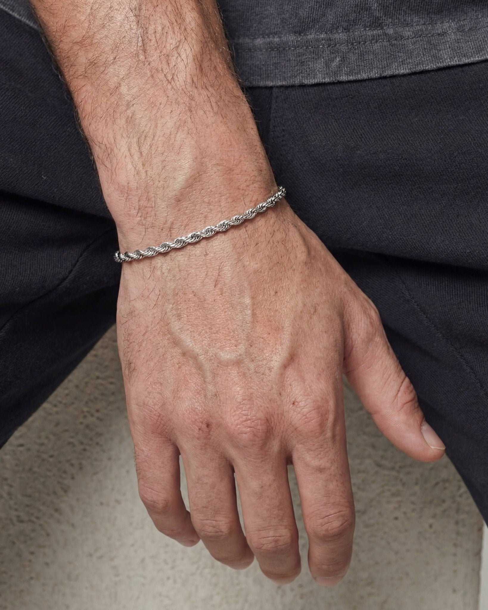 CLEAN ROPE BRACELET. - 3MM