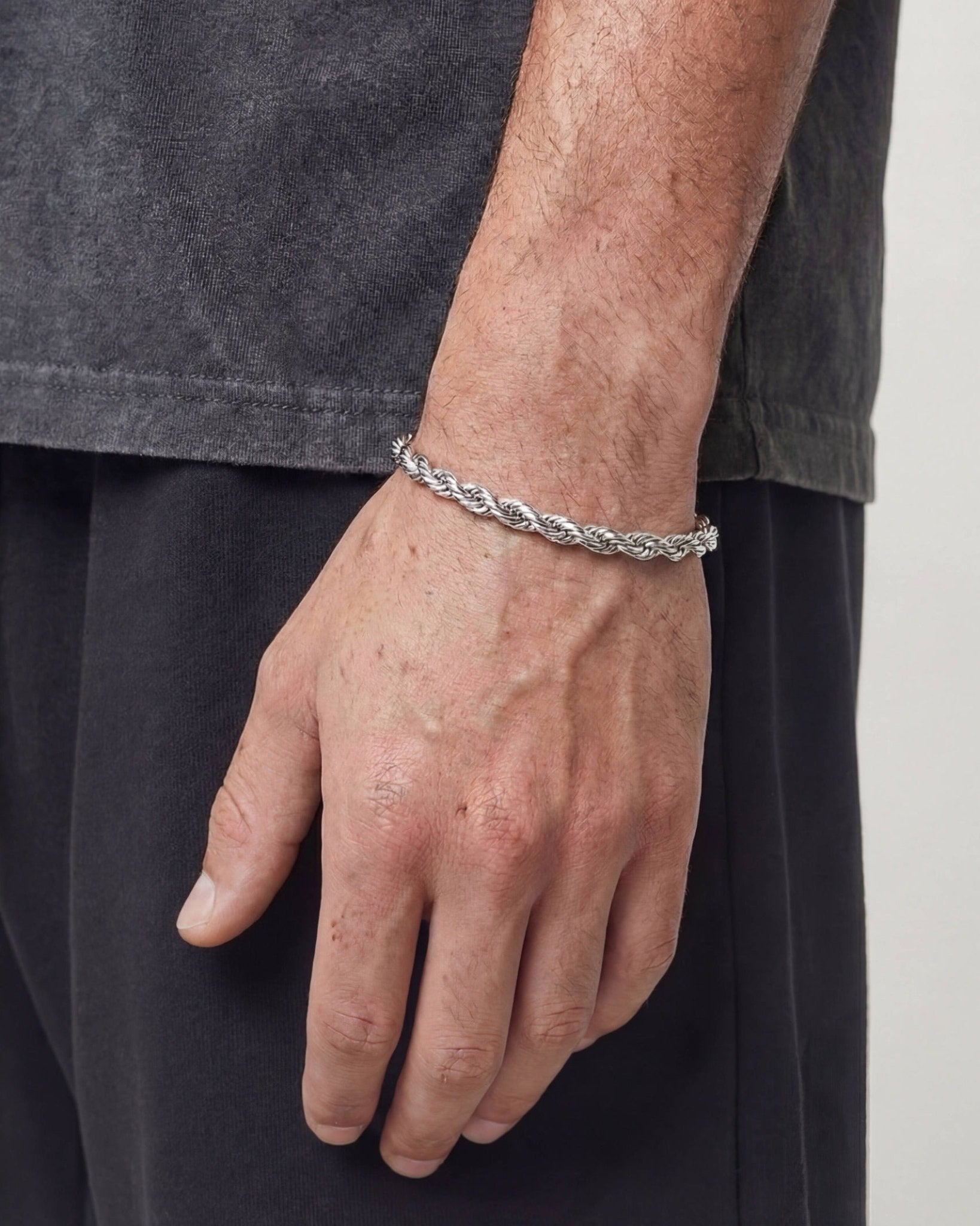 CLEAN ROPE BRACELET. - 6MM