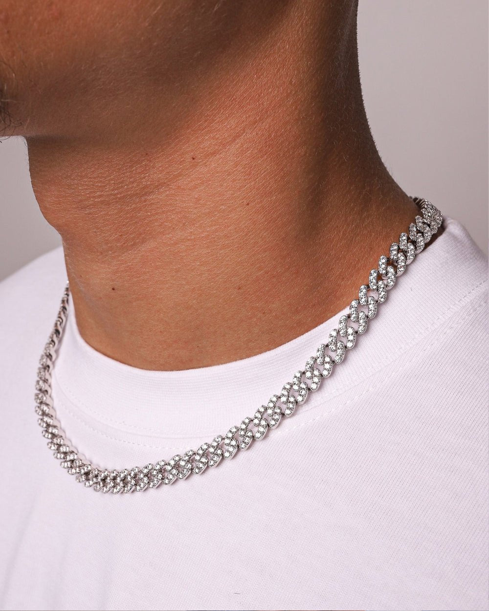 ICY CUBANA CHAIN. - 925
