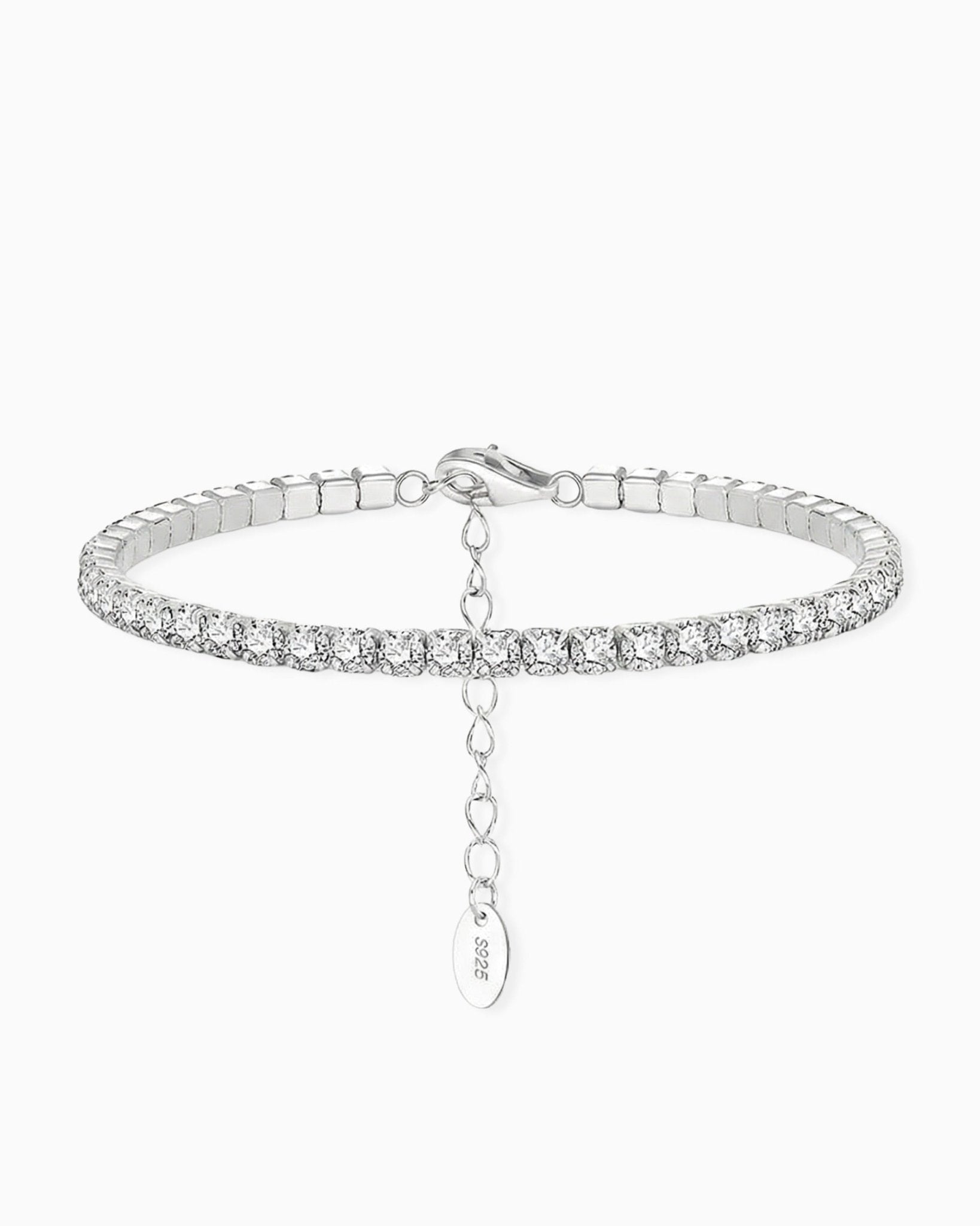 WHITE ICE BRACELET. - 3MM 925