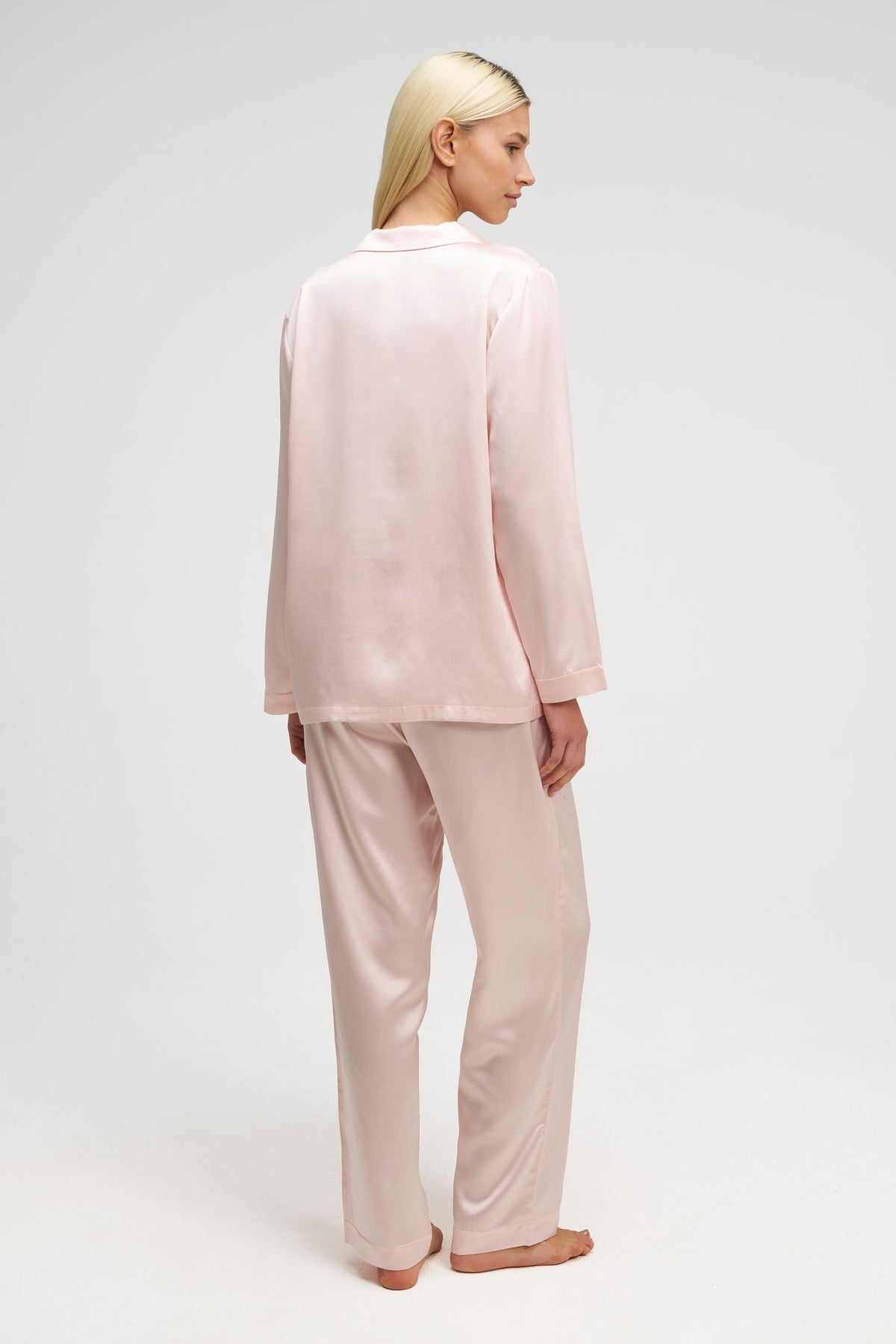 Long Pajama Set in pink