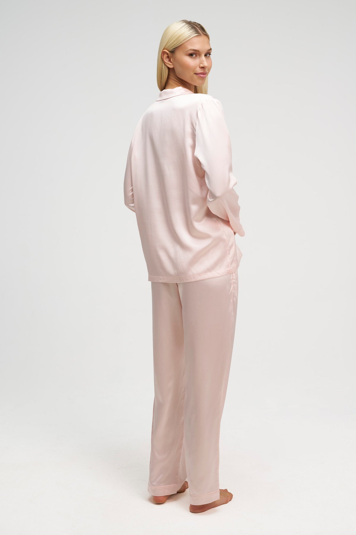 Long Pajama Set in pink