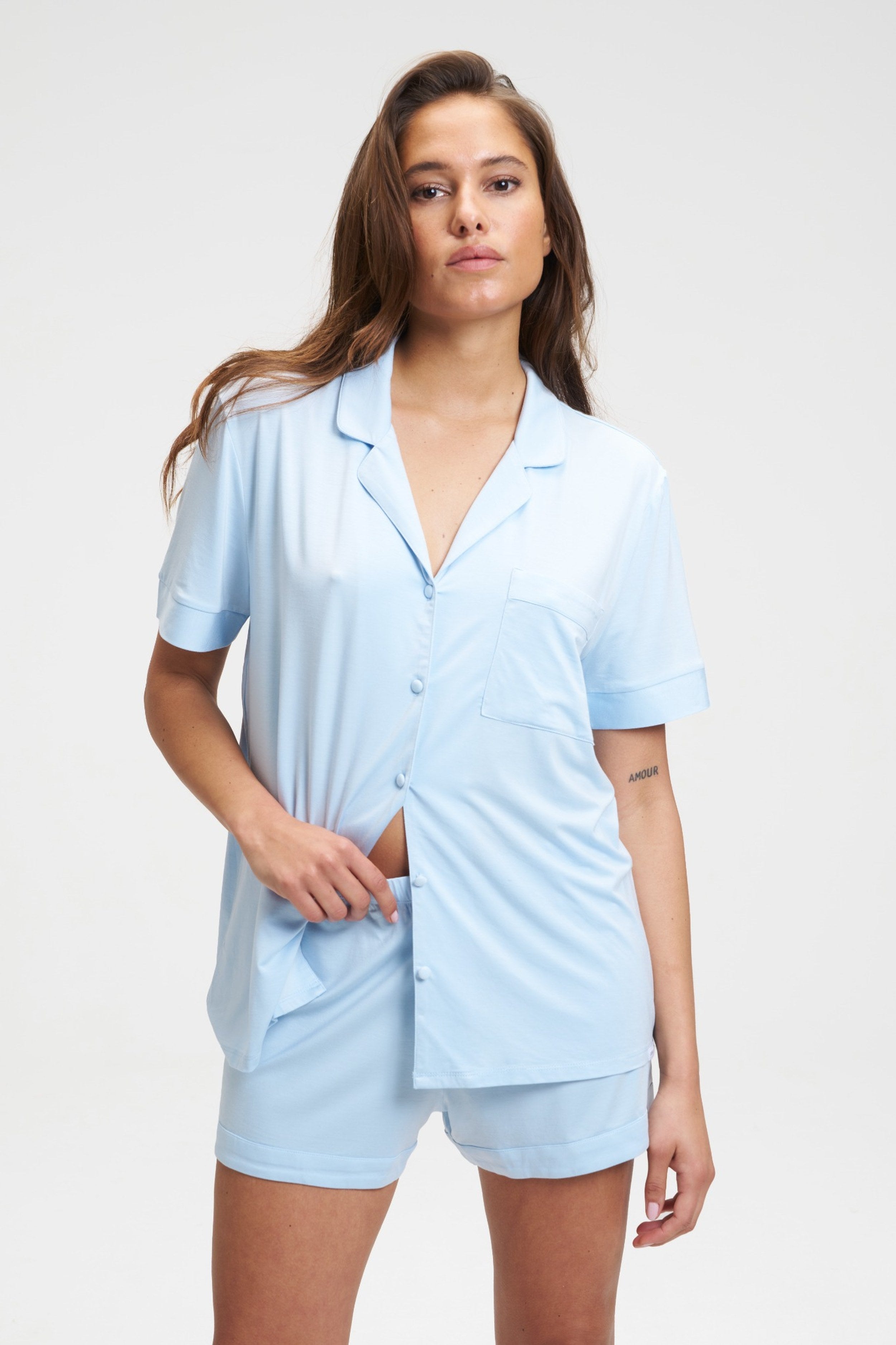 Short Tencel PJ Set