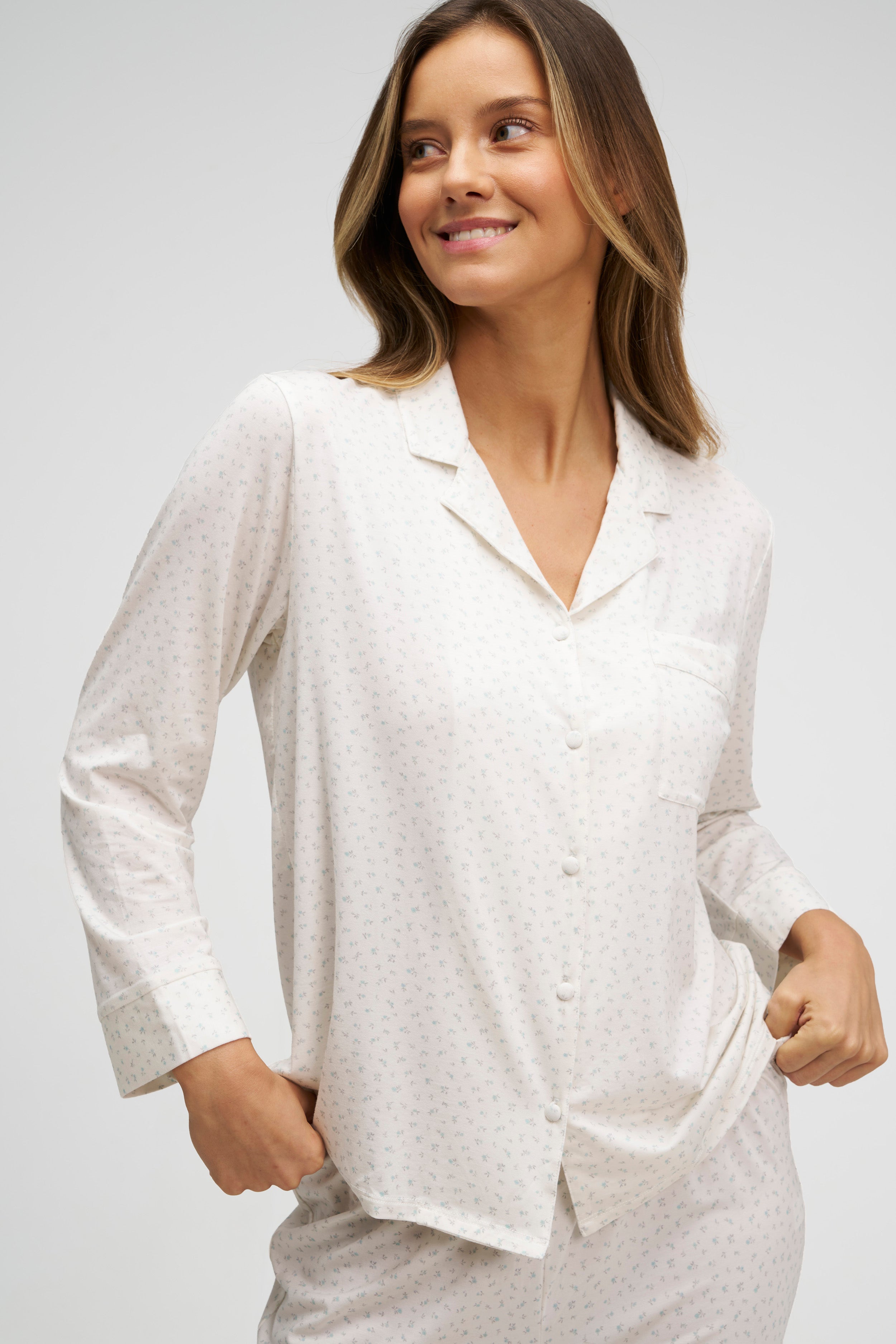 Long Tencel PJ Set