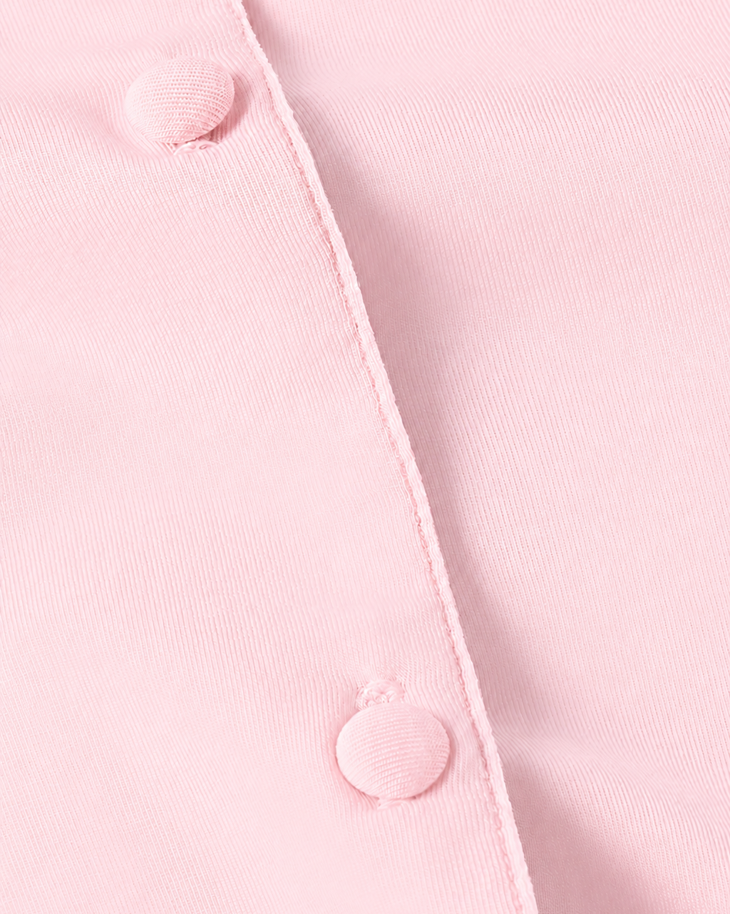 Button Up Short Pajama Set in pink