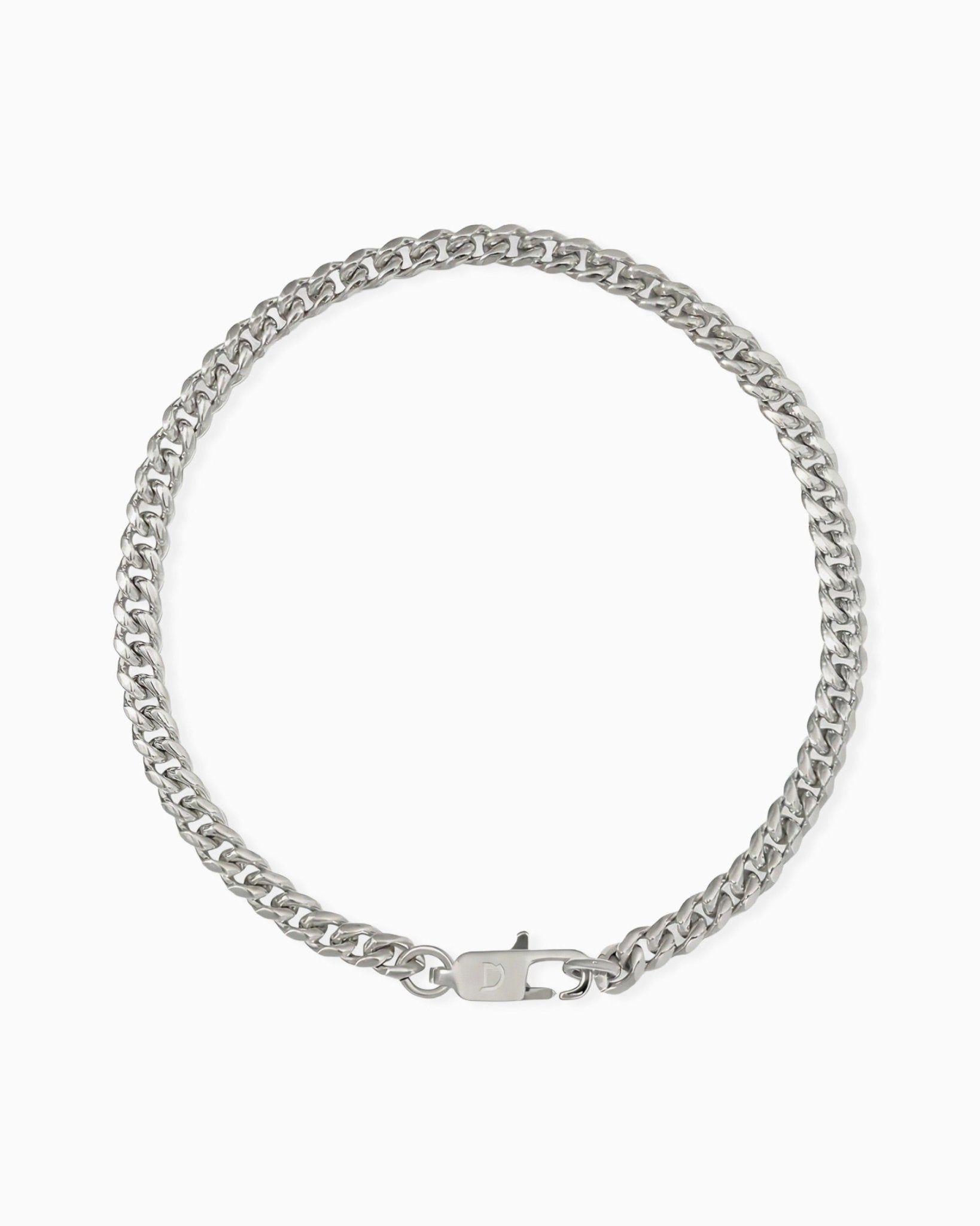 CLEAN CUBANA BRACELET. - 4MM
