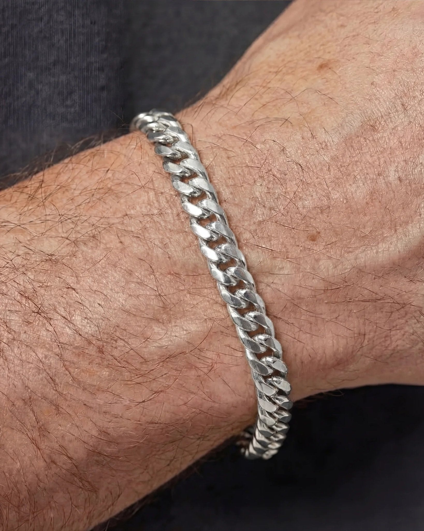 CLEAN CUBANA BRACELET. - 6MM GOLD