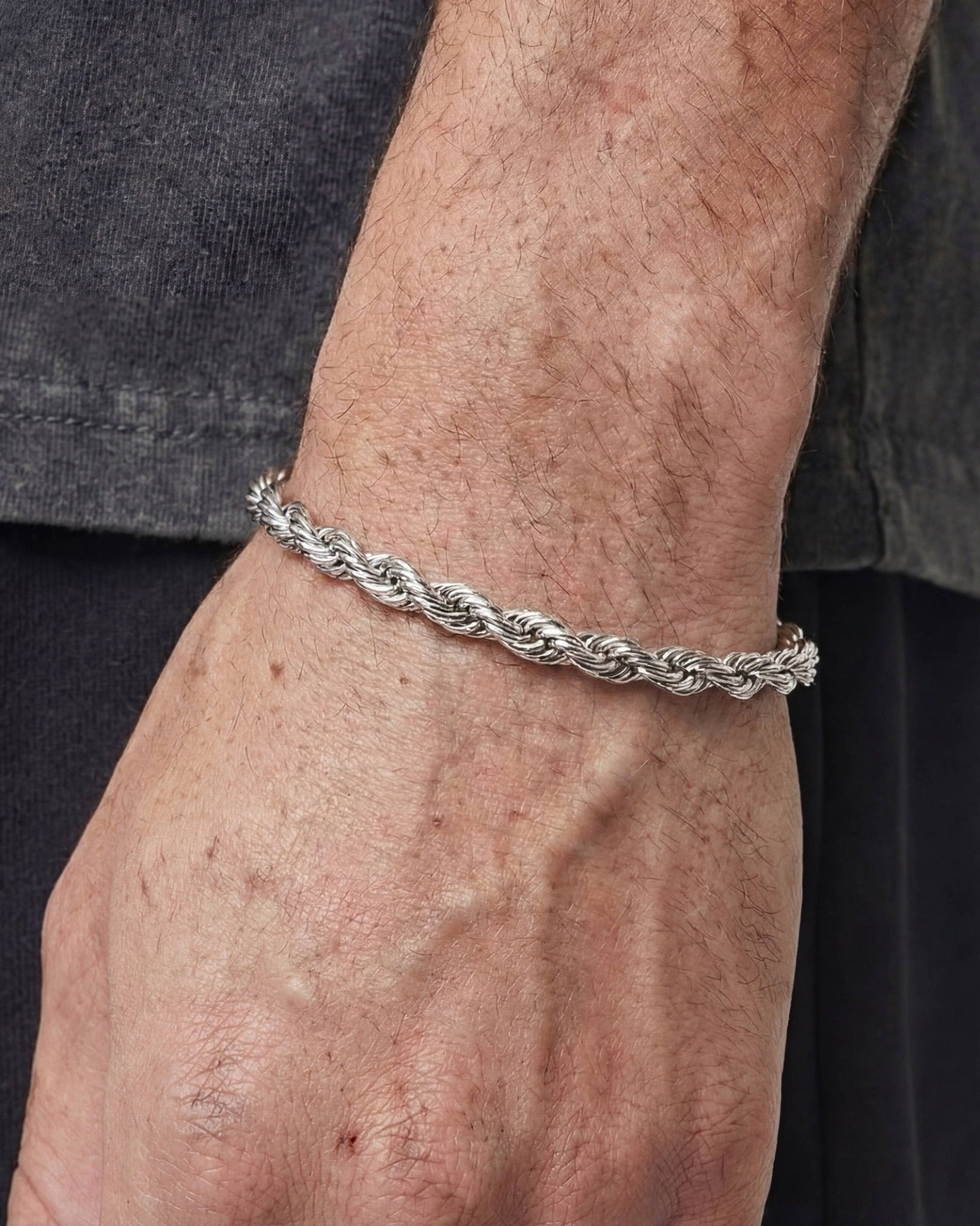 CLEAN ROPE BRACELET. - 6MM