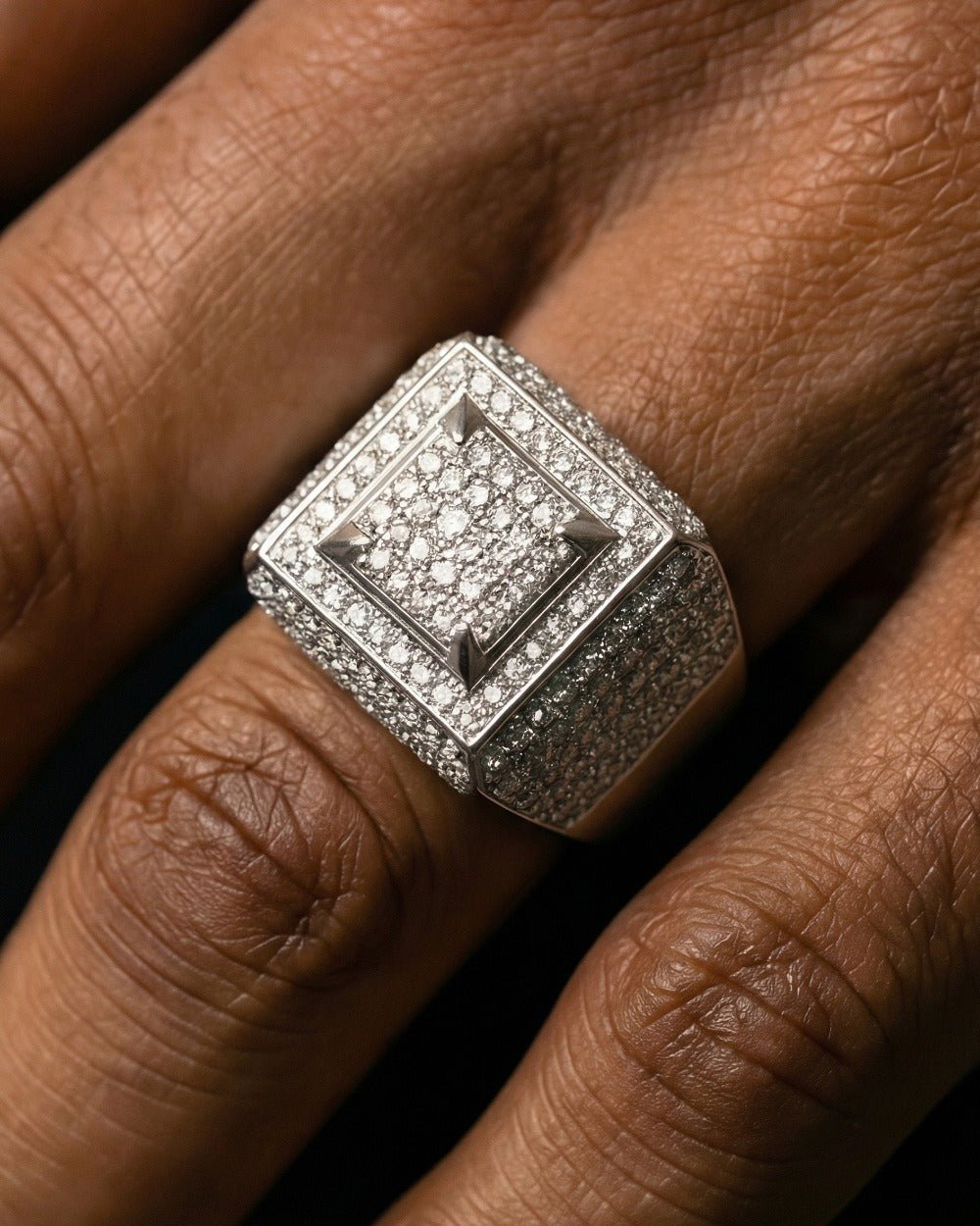 ICE BLOX RING. - 925