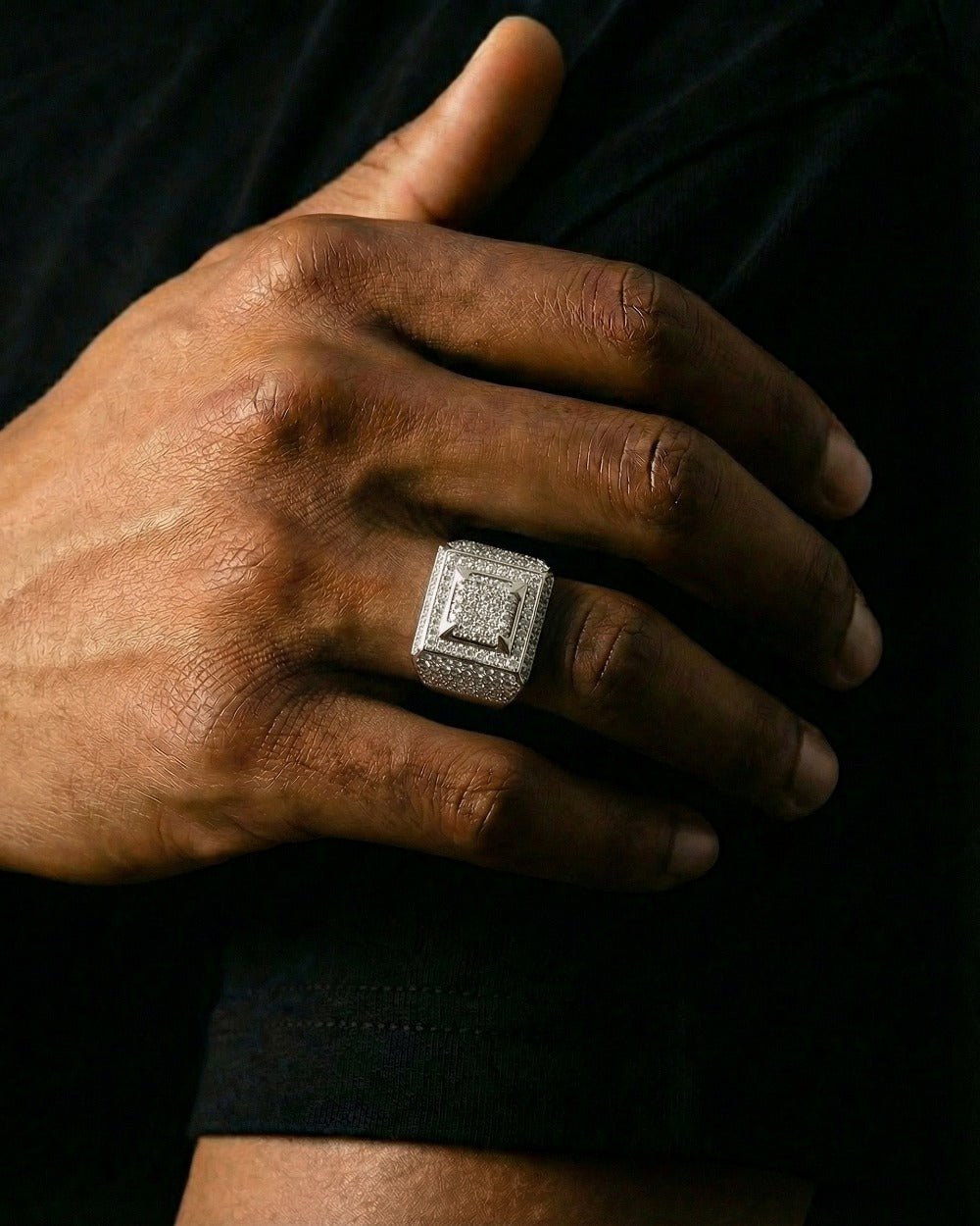 ICE BLOX RING. - 925