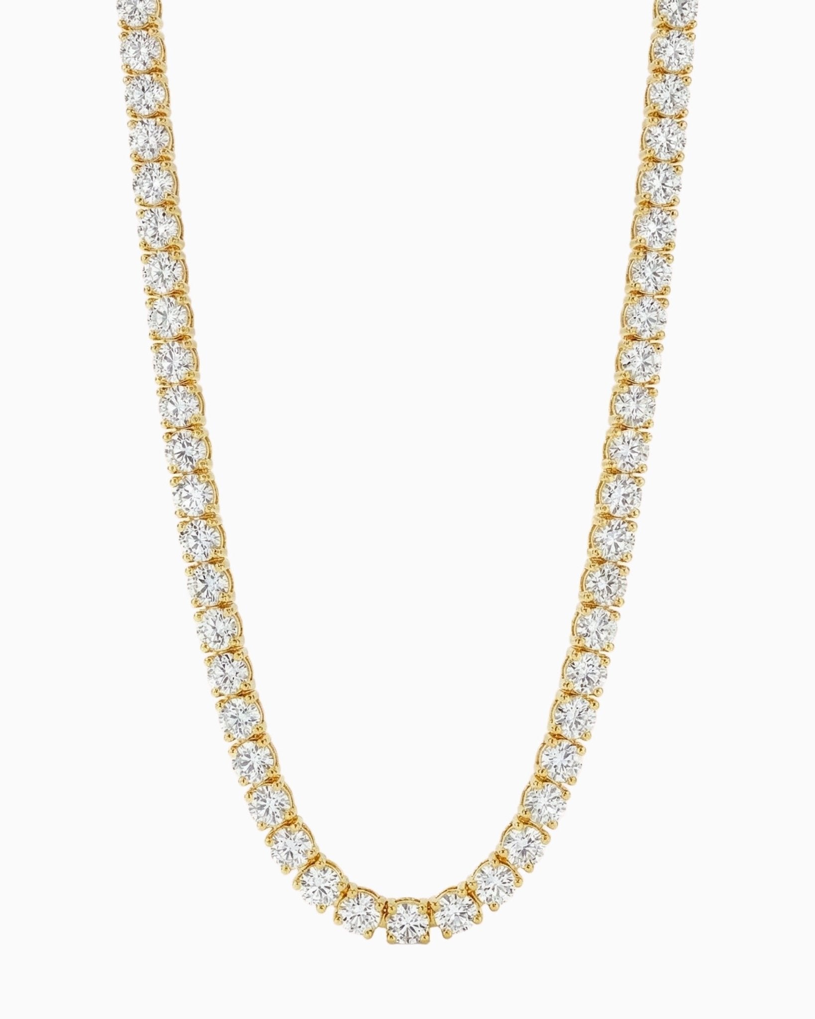 ICE BREAKER CHAIN. - 4MM GOLD