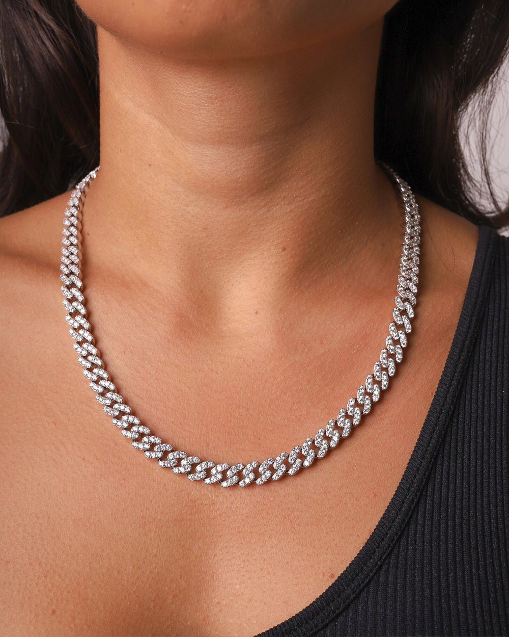 ICY CUBANA CHAIN. - 925