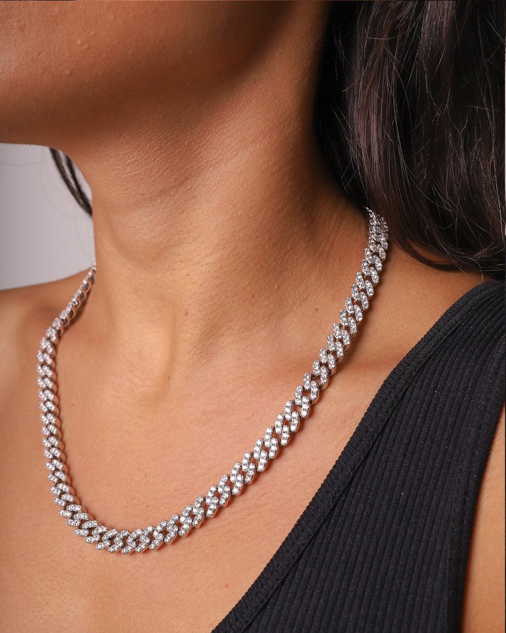 ICY CUBANA CHAIN. - 925