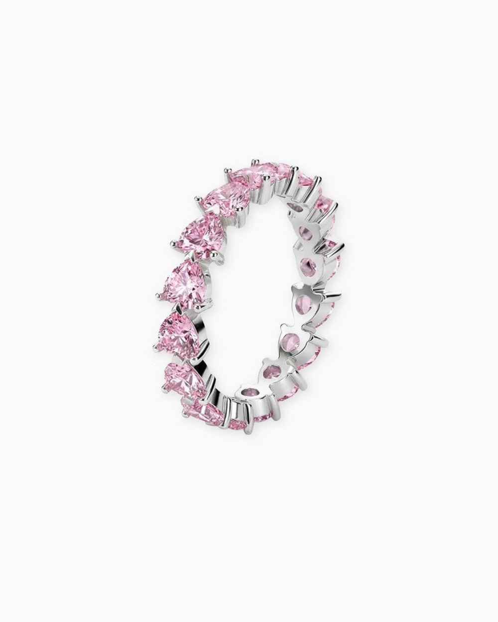 PINK LOVE RING. - 925